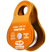 Polea Climbing Technology Orbiter M naranja Lobster