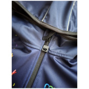 Chaqueta softshell para niños WAMU Dark Purple