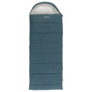 Saco de dormir tipo manta Outwell Camper Supreme azul oscuro Blue