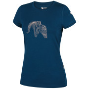 Camiseta de mujer Zulu Bambus Elephant 210 Short turquesa ocean blue