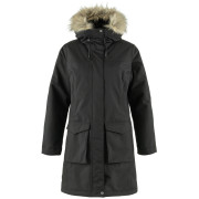 Abrigo de invierno para mujer Fjällräven Nuuk Lite Parka negro Black