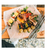 Utensilios de barbacoa SKOTTI Sada špízů Spike