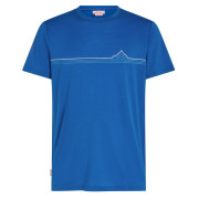 Camiseta de hombre Icebreaker Men Merino 150 Tech Lite SS Tee Range Stripes