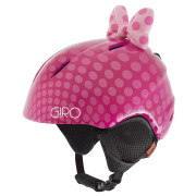 Casco de esquí para niños Giro Launch Plus rosa Pink Bow Polka Dots