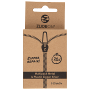 Cremallera de recambio ZlideOn Multipack Metal & Plastic Zipper plata