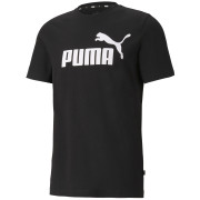 Camiseta de hombre Puma ESS Logo Tee negro black