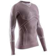Camiseta funcional de mujer X-Bionic Energy Accumulator Light Shirt Ls rosa DUSTY LAVENDER/ARCTIC WHITE