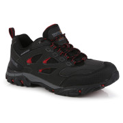 Calzado de mujer Regatta Holcombe IEP Low negro/rojo Ash/RioRed