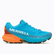 Zapatillas de carrera para mujer Merrell Agility Peak 5 azul tahoe/tangerine