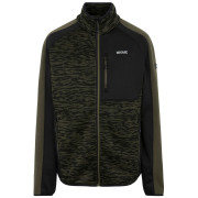 Sudadera de hombre Regatta Oakar verde OliveNgt/Blk