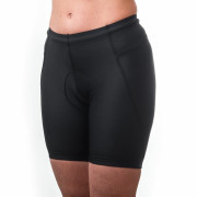 Pantalones cortos de ciclismo para mujer Sensor Cyklo Entry True Black