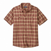 Camisa de hombre Patagonia M's Back Step Shirt rojo Beyond Horizons: Mangrove Red