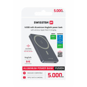Batería externa inalámbrica Swissten Fusion 5000 mAh Magsafe