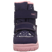 Calzado para niños Superfit Husky1 Blau/Rosa