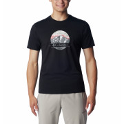 Camiseta de hombre Columbia Path Lake™ Graphic Tee II negro Black, Scoped View