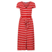Vestido de mujer Regatta Maisyn rojo/blanco TruRd/WhtStr