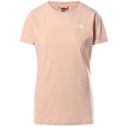 Camiseta de mujer The North Face S/S Simple Dome Tee rosa claro EveningSandPink