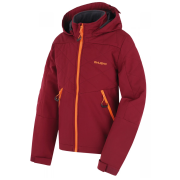 Chaqueta para niños Husky Salex K rojo bordo