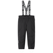 Pantalones de esquí para niños Reima Leikisti Black negro Black
