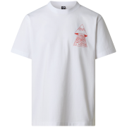 Camiseta de hombre The North Face M Mountain Play Relaxed Short Sleeve Tee-Graphic blanco TNF WHITE