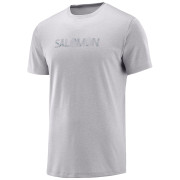 Camiseta de hombre Salomon Agile Graphic Tee M gris Flintstone