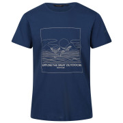 Camiseta de hombre Regatta Cline VII azul Dark Denim