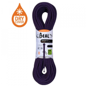 Cuerda de escalada Beal Joker 9,1 mm (80 m) Dry Cover violeta PURPLE