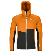 Chaqueta de hombre Ortovox Fleece Rib Hoody M naranja sly fox