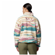 Sudadera de mujer Columbia Helvetia™ II Printed Cropped Half Snap