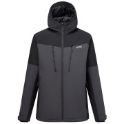 Chaqueta de invierno para hombre Regatta Highton Stretch Padded Jacket negro/gris Ash/Black