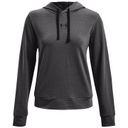 Sudadera de mujer Under Armour Rival Terry Hoodie gris Jet Gray / Mod Gray / Black