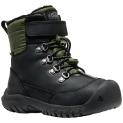 Botas de invierno para niños Keen Kanibou Wp Children negro/verde black/bronze green