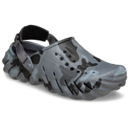 Pantuflas Crocs Echo Duck Camo Clog gris/negro Charcoal/Black