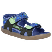 Sandalias para niños Richter Lucky Yerba/Apple/Infinity azul/negro yerba/apple/infinity