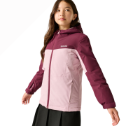 Chaqueta de invierno para niños Regatta Beamz Fig/Powder Lilac
