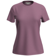 Camiseta funcional de mujer Icebreaker Women Merino 150 Tech Lite III SS Tee rosa Deco