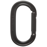 Mosquetón Black Diamond Oval Keylock negro Black