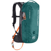 Mochila Ortovox Avabag Litric Freeride 16S azul/verde pacific green