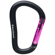 Mosquetón Black Diamond Rocklock Magnetron Carabiner negro/violeta black