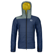 Chaqueta de hombre Ortovox Swisswool Zinal Jacket M azul deep ocean