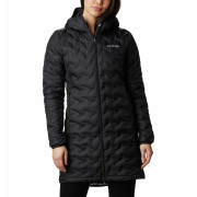 Abrigo de invierno para mujer Columbia Delta Ridge™ Long Down Jacket negro Black