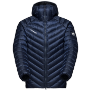 Chaqueta de plumón para hombre Mammut Broad Peak IN Hooded Jacket Men azul oscuro marine-black