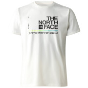 Camiseta de hombre The North Face Foundation Graphic Tee S/S blanco GARDENIA WHITE/TNF BLACK