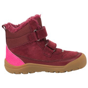 Botas de invierno para niños Viking Outdoor Footwear Alv Barefoot Paw Warm WP 2V Burgundy