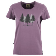 Camiseta de mujer E9 5Trees rosa Heather-572