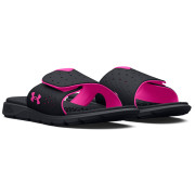 Pantuflas de mujer Under Armour W Ignite 7 SL negro Black / Black / Rebel Pink