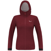 Chaqueta de mujer Salewa Puez Aqua 4 Ptx 2.5L W Jacket rojo 1570 - syrah