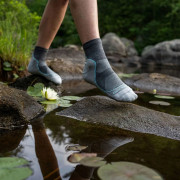 Calcetines de mujer Darn Tough Light Hiker 1/4 Lightweight With Cushion