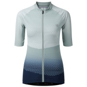 Maillot de ciclismo para mujer Dare 2b Lightnint short sleeve printed jersey verde/azul GrnGrdntprnt