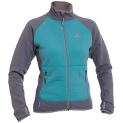 Chaqueta de mujer Warmpeace Mandy Lady gris/azul Menthol/FrostGray